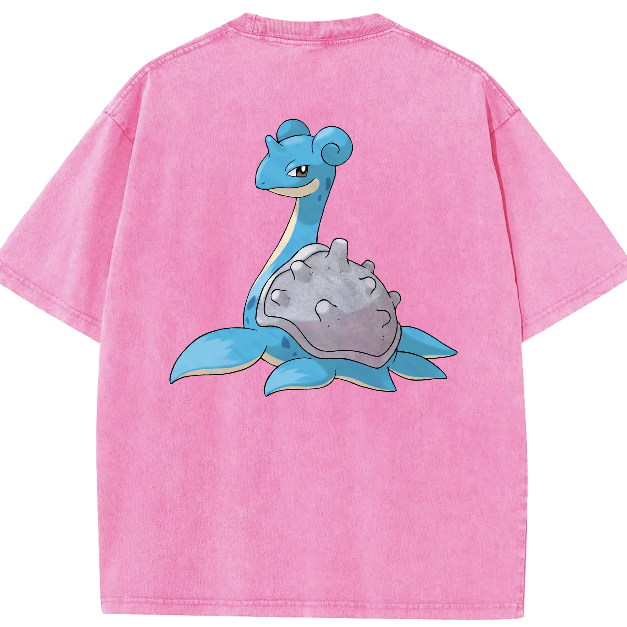 （画像用） ポケットモンスター Pokémon 綿100% ヴィンテージ風 半袖Tシャツ（背面プリント）